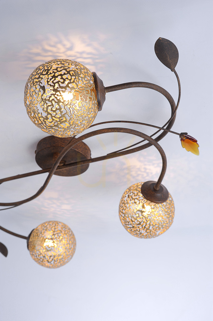Display GRETA Plafond 6395-48 Rust 4xG9 GRETA Plafond 6395-48 Rust 4xG9