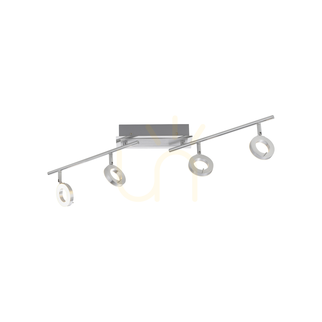 View SILEDA plafond 6786-96 Silver 4xLED SILEDA plafond 6786-96 Silver 4xLED