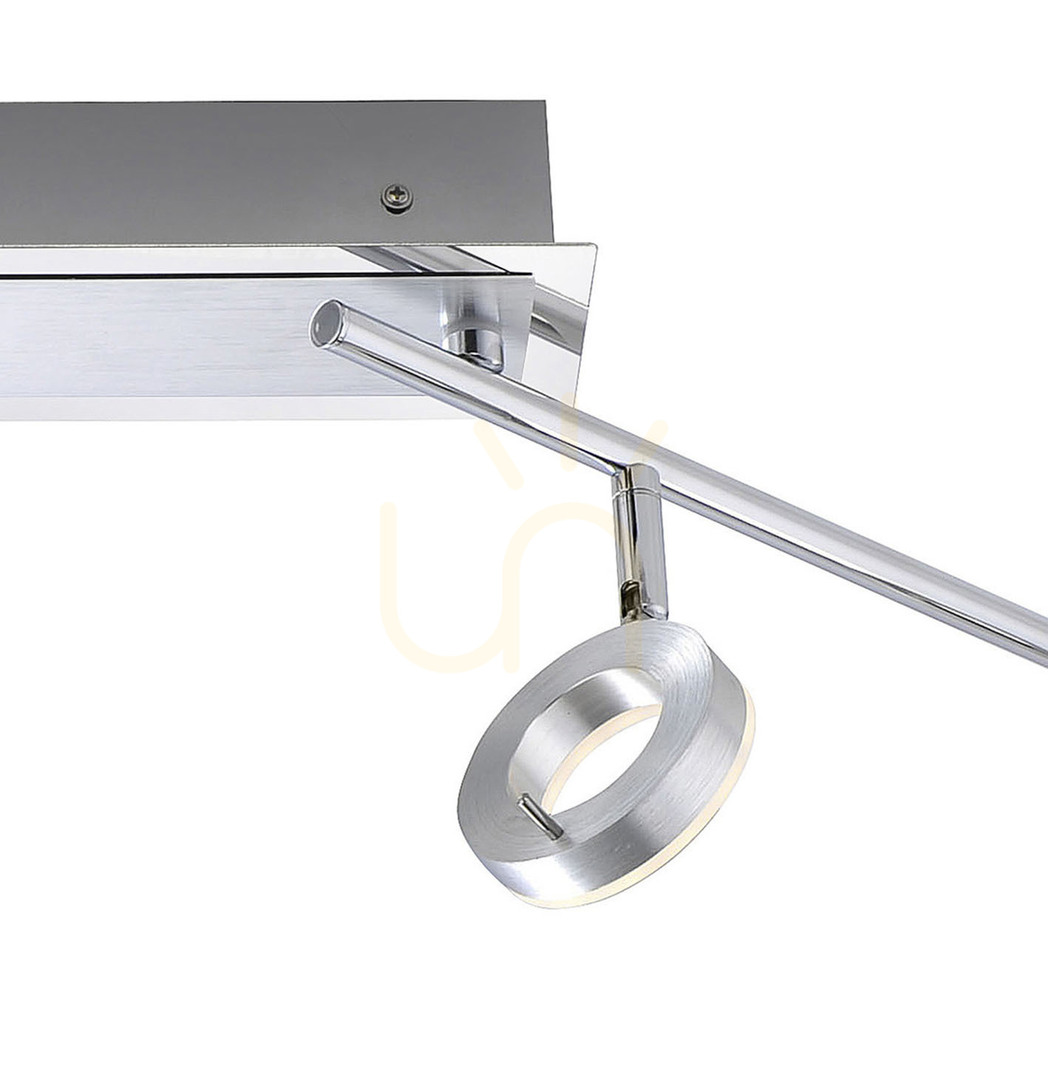 Display SILEDA plafond 6786-96 Silver 4xLED SILEDA plafond 6786-96 Silver 4xLED