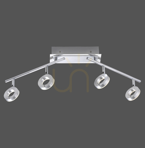 Check SILEDA plafond 6786-96 Silver 4xLED