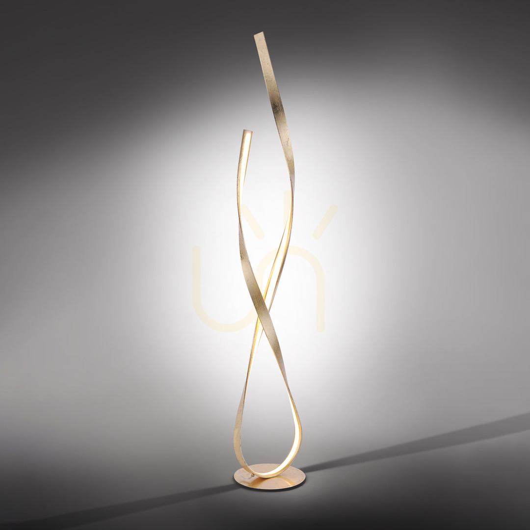 Show LINDA Floor Lamp 720-12 Gold 1xLED LINDA Floor Lamp 720-12 Gold 1xLED