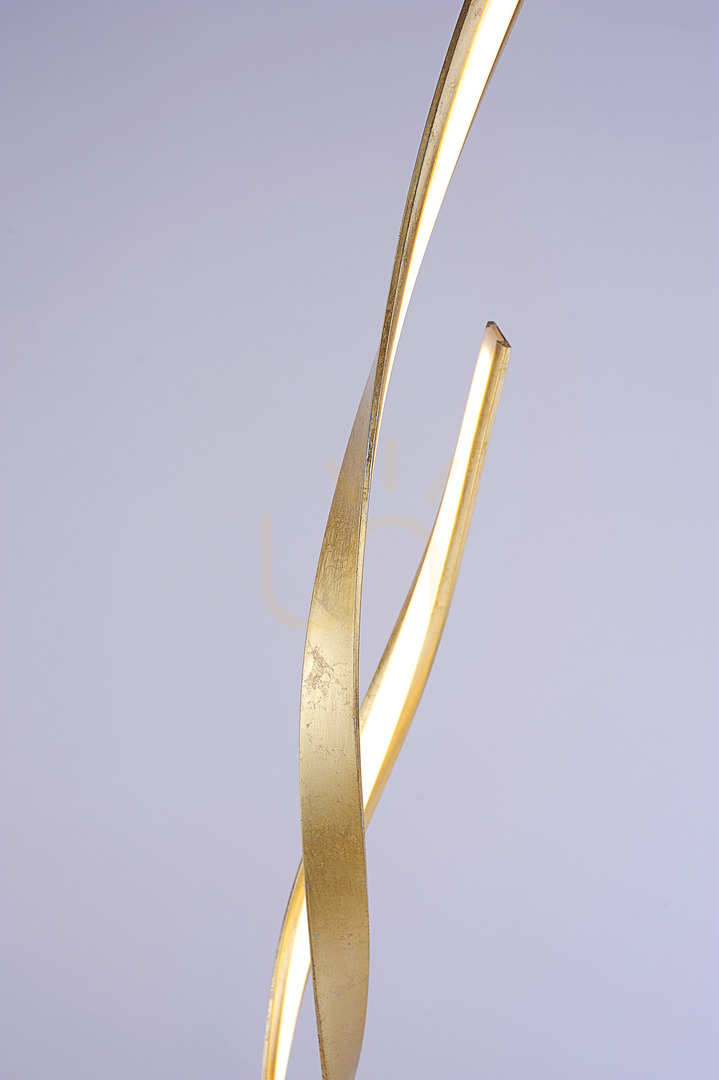 Show LINDA Floor Lamp 720-12 Gold 1xLED LINDA Floor Lamp 720-12 Gold 1xLED