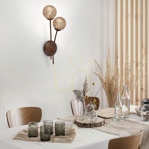 Wall lamp GRETA 9032-48 Rusty 2xG9 small 2