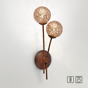 Wall lamp GRETA 9032-48 Rusty 2xG9 small 9