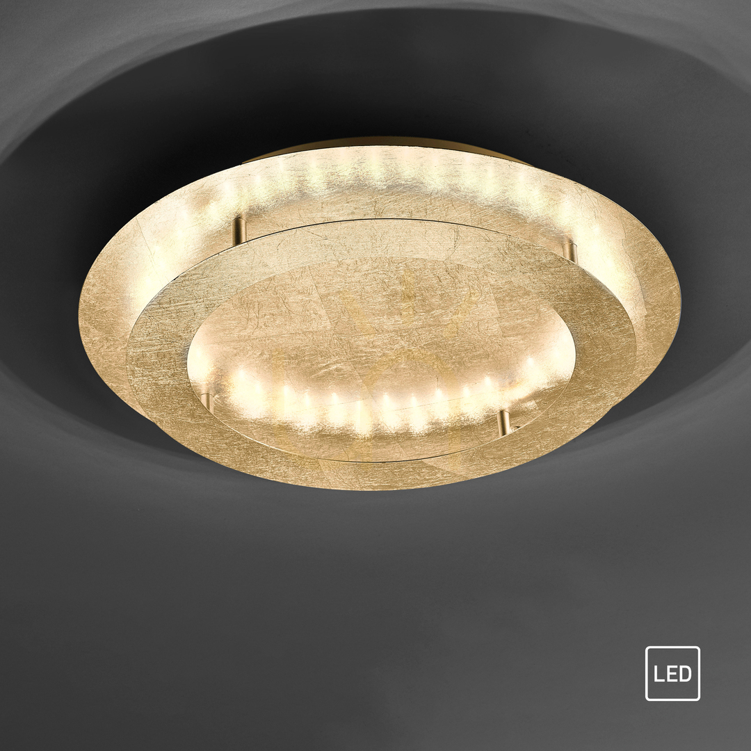 Display Plafond NEVIS 9621-12 Gold 4xLED Plafond NEVIS 9621-12 Gold 4xLED