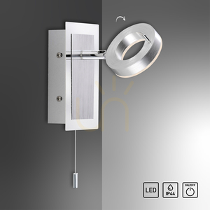 SILEDA wall lamp 9785-96 Silver 1xLED 8 SILEDA wall lamp 9785-96 Silver 1xLED small 8