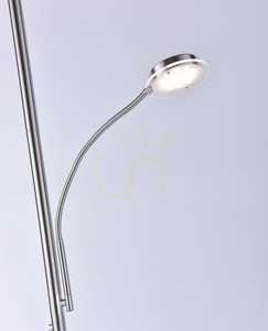 HANS Floor Lamp 11709-55 Silver 2xLED small 10