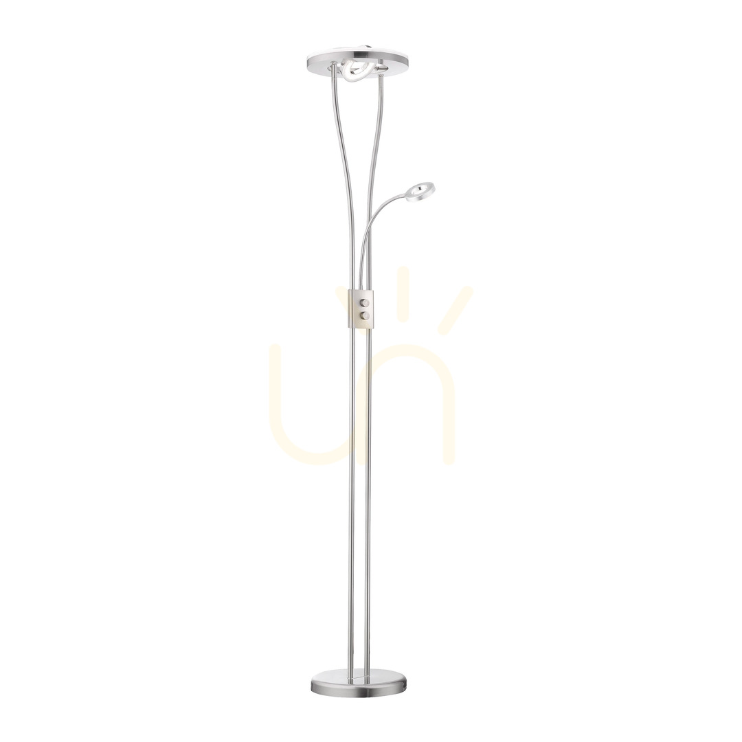 View HELIA Floor Lamp 11778-55 Silver 3xLED HELIA Floor Lamp 11778-55 Silver 3xLED