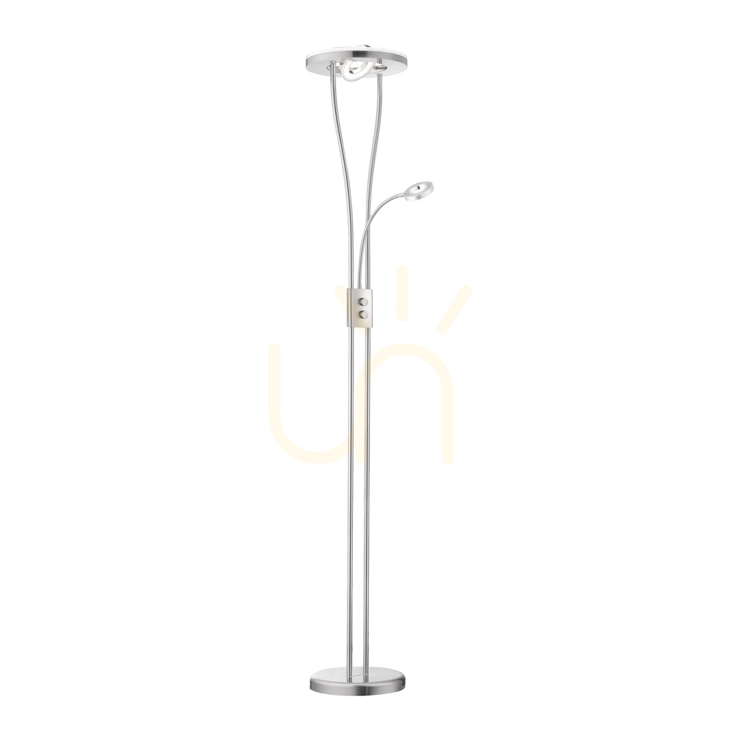 Show HELIA Floor Lamp 11778-55 Silver 3xLED HELIA Floor Lamp 11778-55 Silver 3xLED