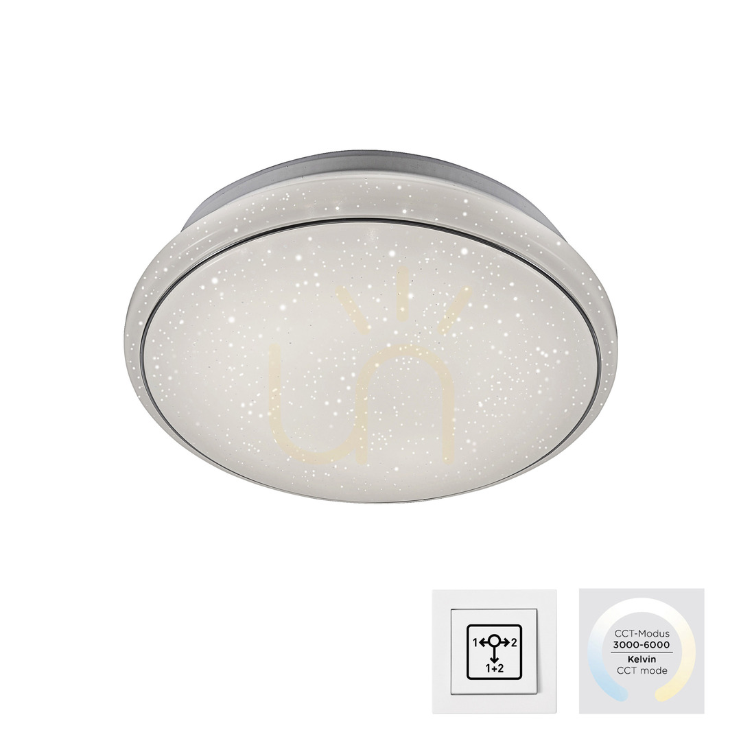 View JUPITER Plafond 14362-16 White 1xLED JUPITER Plafond 14362-16 White 1xLED