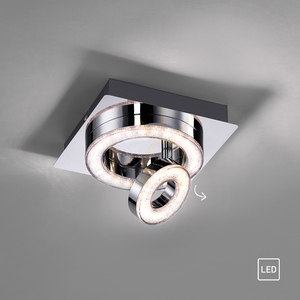 TIM Plafond 14520-17 Chrome 2xLED 12 TIM Plafond 14520-17 Chrome 2xLED small 12