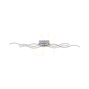 WAVE Plafond 15166-55 Silver 3xLED small 11