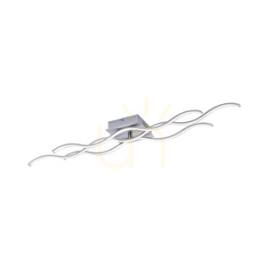 WAVE Plafond 15166-55 Silver 3xLED small 7