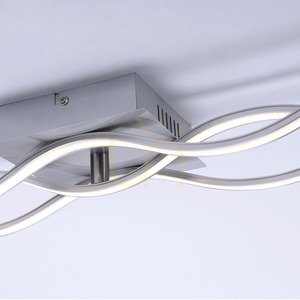 WAVE Plafond 15166-55 Silver 3xLED small 9