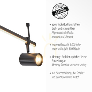 BARIK plafond 6525-18 Black 5xGU10 small 3