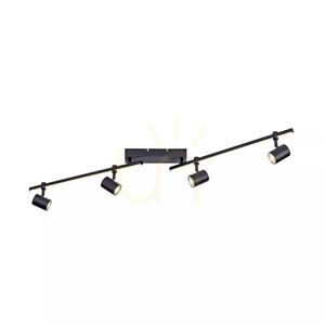BARIK plafond 6525-18 Black 5xGU10 small 9