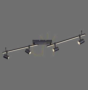 BARIK plafond 6525-18 Black 5xGU10 small 0
