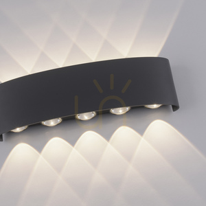 CARLO wall lamp 9489-13 Anthracite 10xLED 8 CARLO wall lamp 9489-13 Anthracite 10xLED small 8