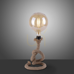 ROPE Table Lamp 15480-18 Black 1xE27 small 4
