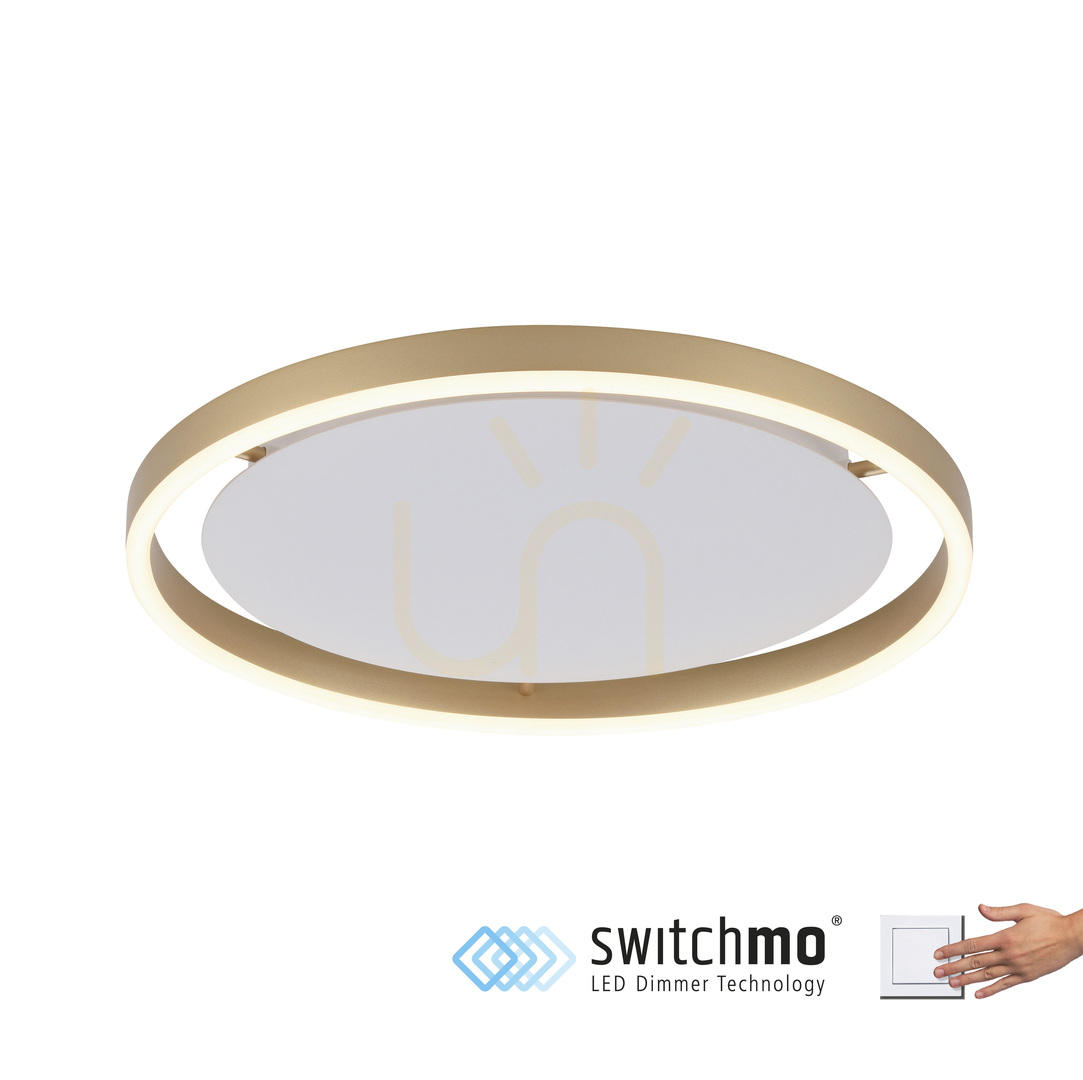 View RITUS Plafond 15391-60 Brass 1xLED RITUS Plafond 15391-60 Brass 1xLED