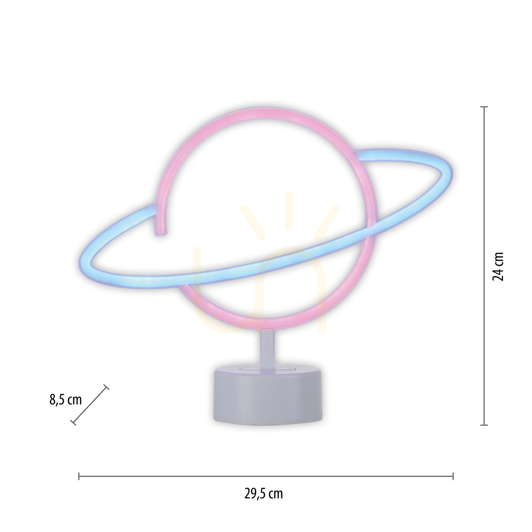 Preview NEON-SATURN 85029-70 Multicolor 1xLED Table Lamp NEON-SATURN 85029-70 Multicolor 1xLED Table Lamp
