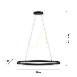 TITUS Pendant Lamp 2392-13 Anthracite 1xLED 8 TITUS Pendant Lamp 2392-13 Anthracite 1xLED small 8