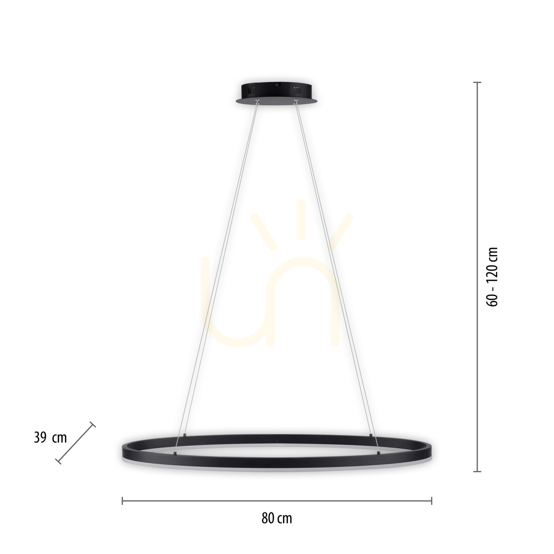 Display TITUS Pendant Lamp 2392-13 Anthracite 1xLED TITUS Pendant Lamp 2392-13 Anthracite 1xLED