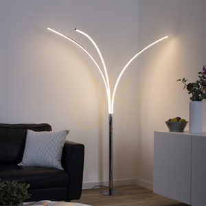 MAJA Floor Lamp 15383-55 Chrome 3xLED small 4