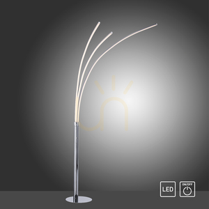 MAJA Floor Lamp 15383-55 Chrome 3xLED small 9