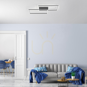 Plafond IVEN 14140-18 Black 2xLED small 2