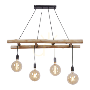 EDGAR Pendant Lamp 15025-18 Black 4xE27 small 9