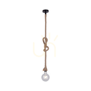 ROPE Pendant Lamp 15481-18 Brown 1xE27 small 9