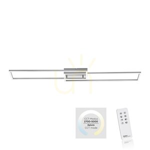 Plafond IVEN 14019-55 Silver 2xLED 1 Plafond IVEN 14019-55 Silver 2xLED small 1