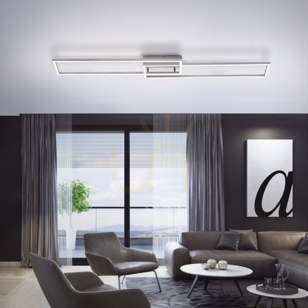 Preview Plafond IVEN 14019-55 Silver 2xLED Plafond IVEN 14019-55 Silver 2xLED