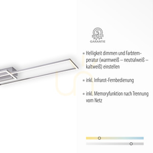 Plafond IVEN 14019-55 Silver 2xLED 3 Plafond IVEN 14019-55 Silver 2xLED small 3