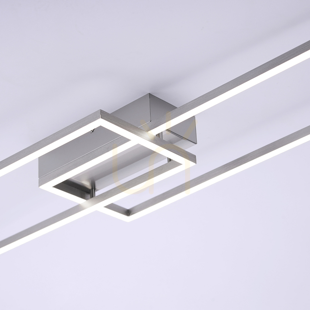 Display Plafond IVEN 14019-55 Silver 2xLED Plafond IVEN 14019-55 Silver 2xLED