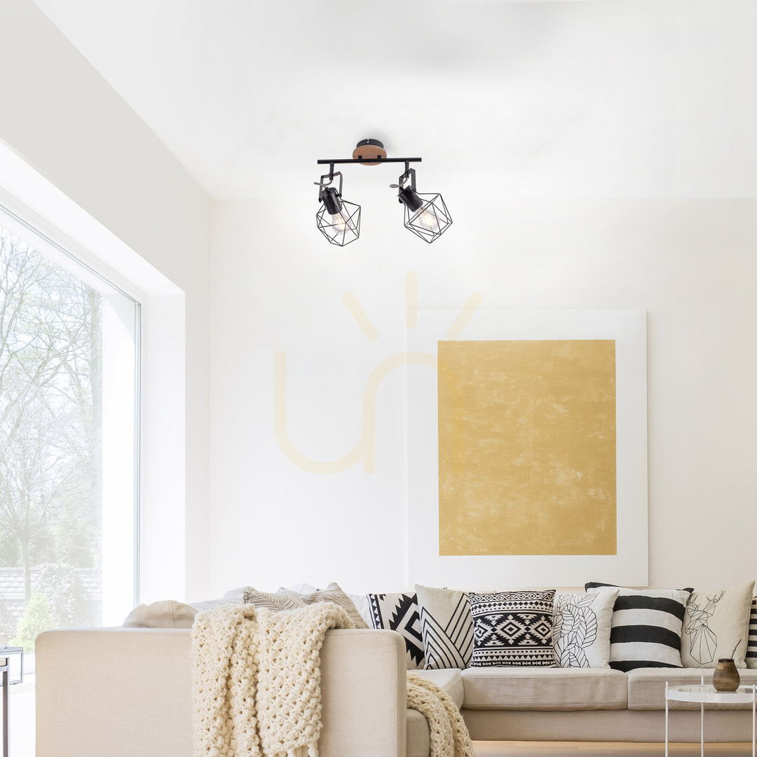 Preview Plafond JARO 15672-78 Black 2xE27 Plafond JARO 15672-78 Black 2xE27