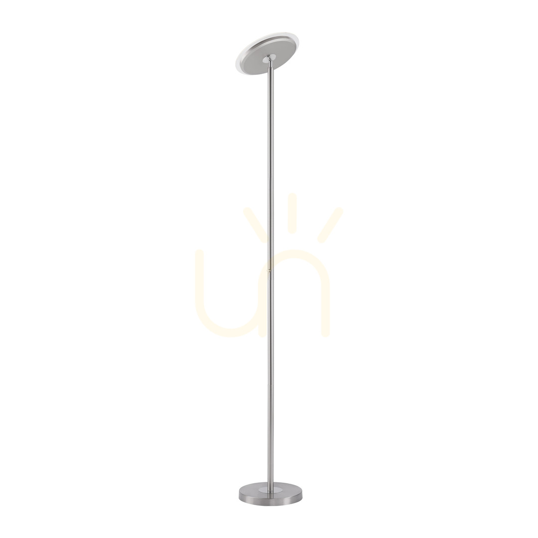 View HANS Floor Lamp 11729-55 Silver 1xLED HANS Floor Lamp 11729-55 Silver 1xLED