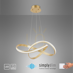 MELINDA Pendant Lamp 8291-12 Gold 1xLED 10 MELINDA Pendant Lamp 8291-12 Gold 1xLED small 10