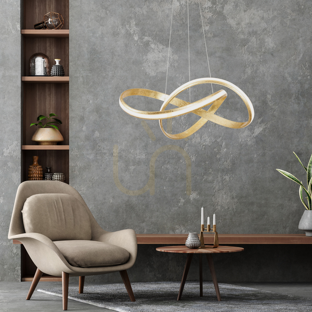Show MELINDA Pendant Lamp 8291-12 Gold 1xLED MELINDA Pendant Lamp 8291-12 Gold 1xLED