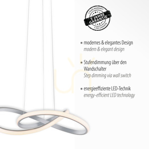 MARIA Pendant Lamp 15402-95 Silver 1xLED 3 MARIA Pendant Lamp 15402-95 Silver 1xLED small 3