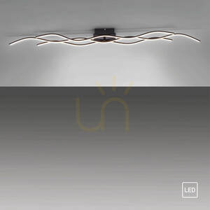 WAVE Plafond 15167-18 Black 3xLED small 11