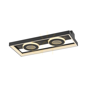 Plafond TRAFORO 6854-18 Black 1xLED small 10
