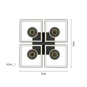 TRAFORO 6855-18 Plafond Black 1xLED 13 TRAFORO 6855-18 Plafond Black 1xLED small 13