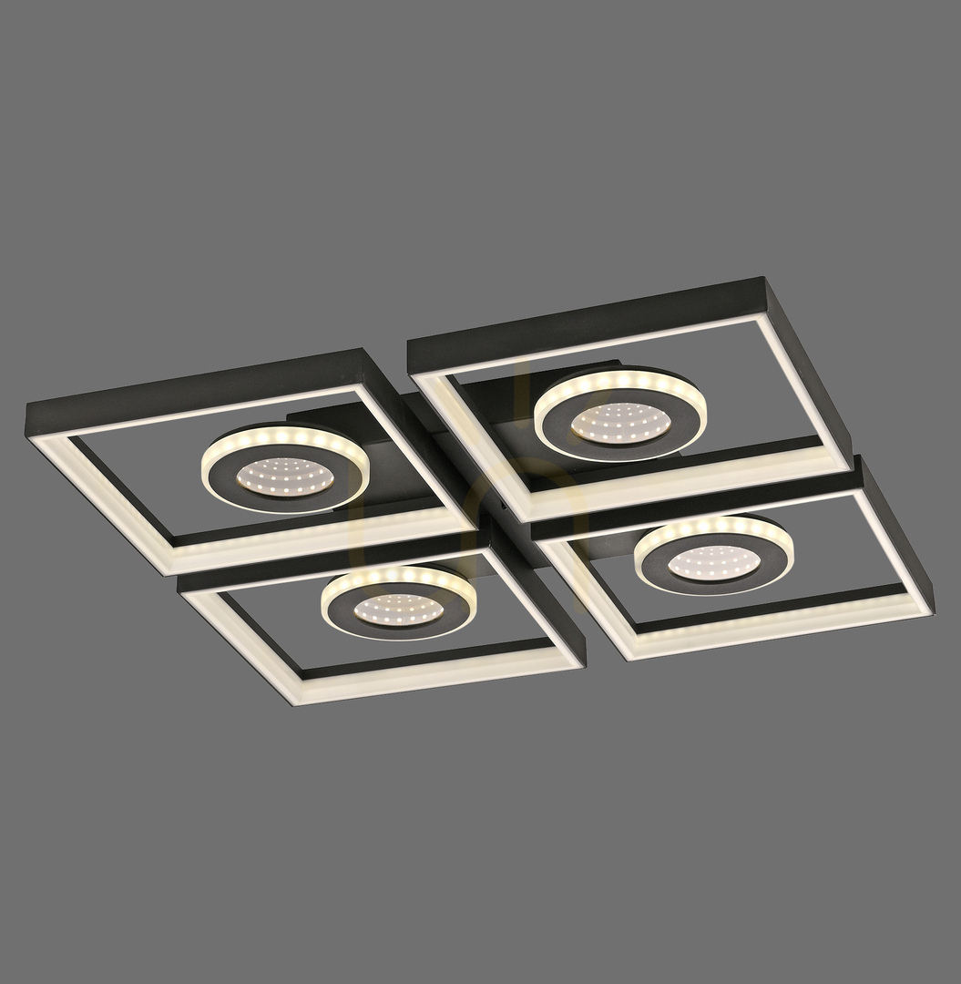 Check TRAFORO 6855-18 Plafond Black 1xLED TRAFORO 6855-18 Plafond Black 1xLED