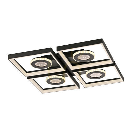 Check TRAFORO 6855-18 Plafond Black 1xLED