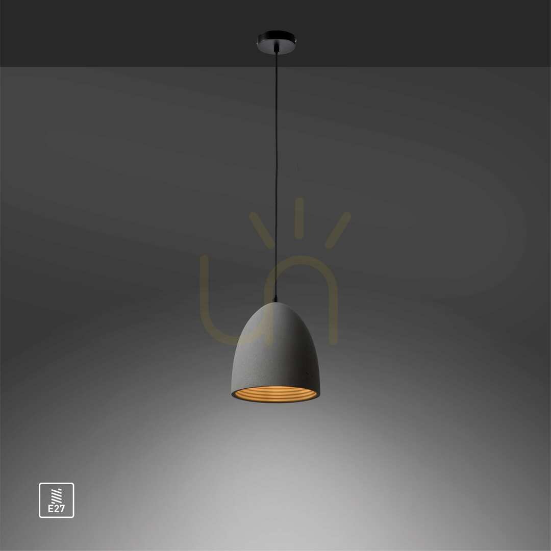 Check ETON Pendant Lamp 2231-22 Grey 1xE27 ETON Pendant Lamp 2231-22 Grey 1xE27