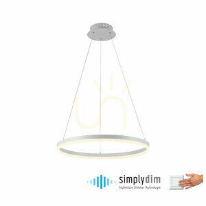 TITUS Pendant Lamp 2382-16 White 1xLED small 1