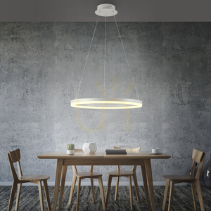 TITUS Pendant Lamp 2382-16 White 1xLED small 10