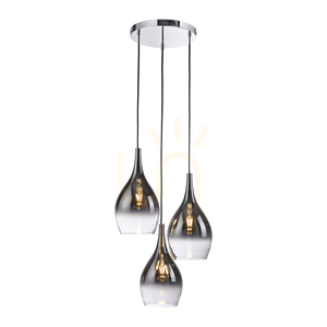 PILUA Pendant Lamp 2062-17 Chrome 3xE27 small 13